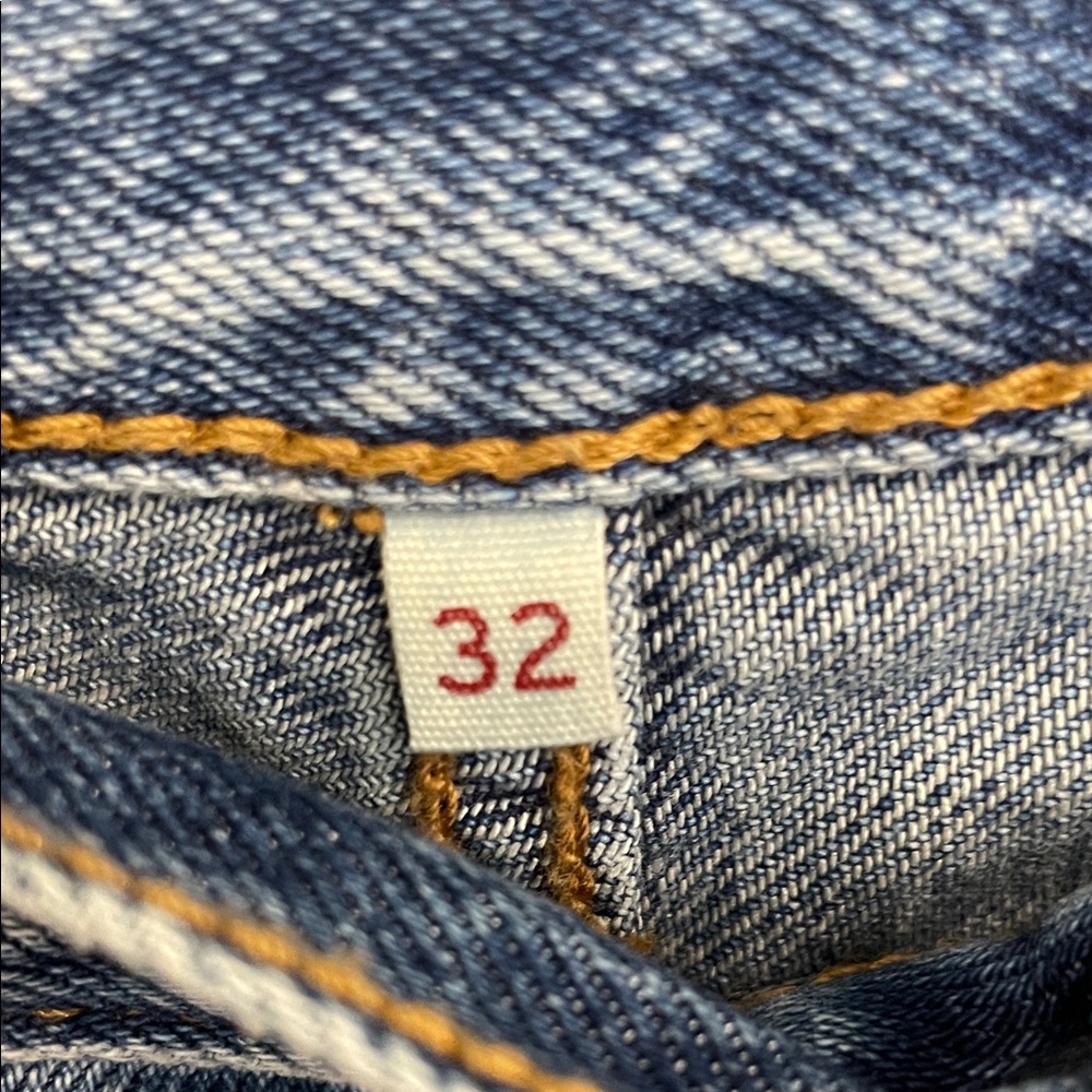 Levi's Blue Denim Maxi Skirt - Picture 4 of 4